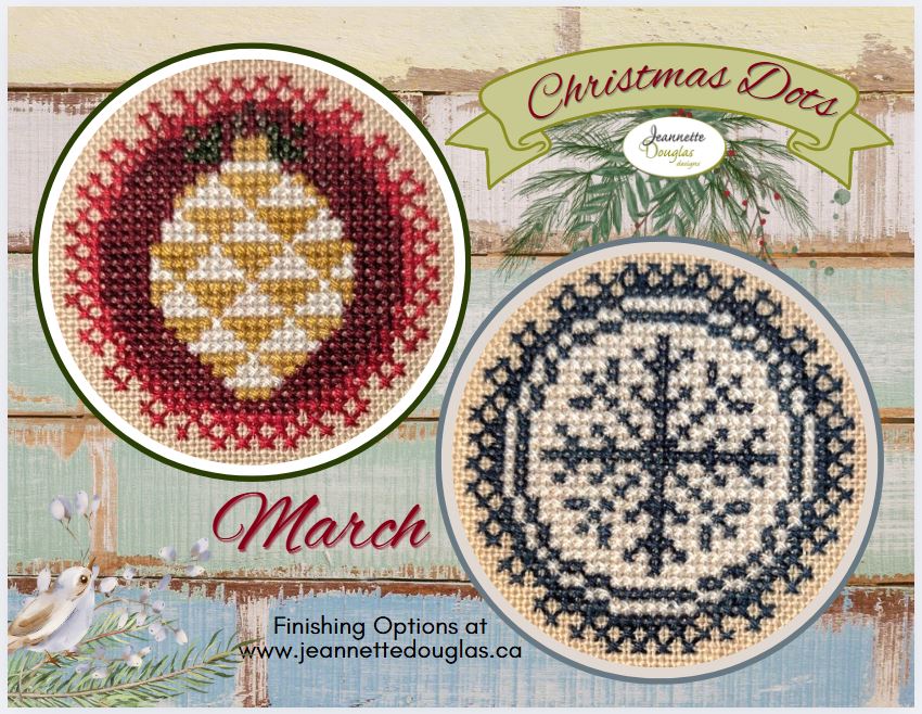Christmas Dots Series - March